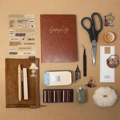 Postage Stamp Punch Kit for Journaling & Scrapbooking – All‑In‑One Craft Box