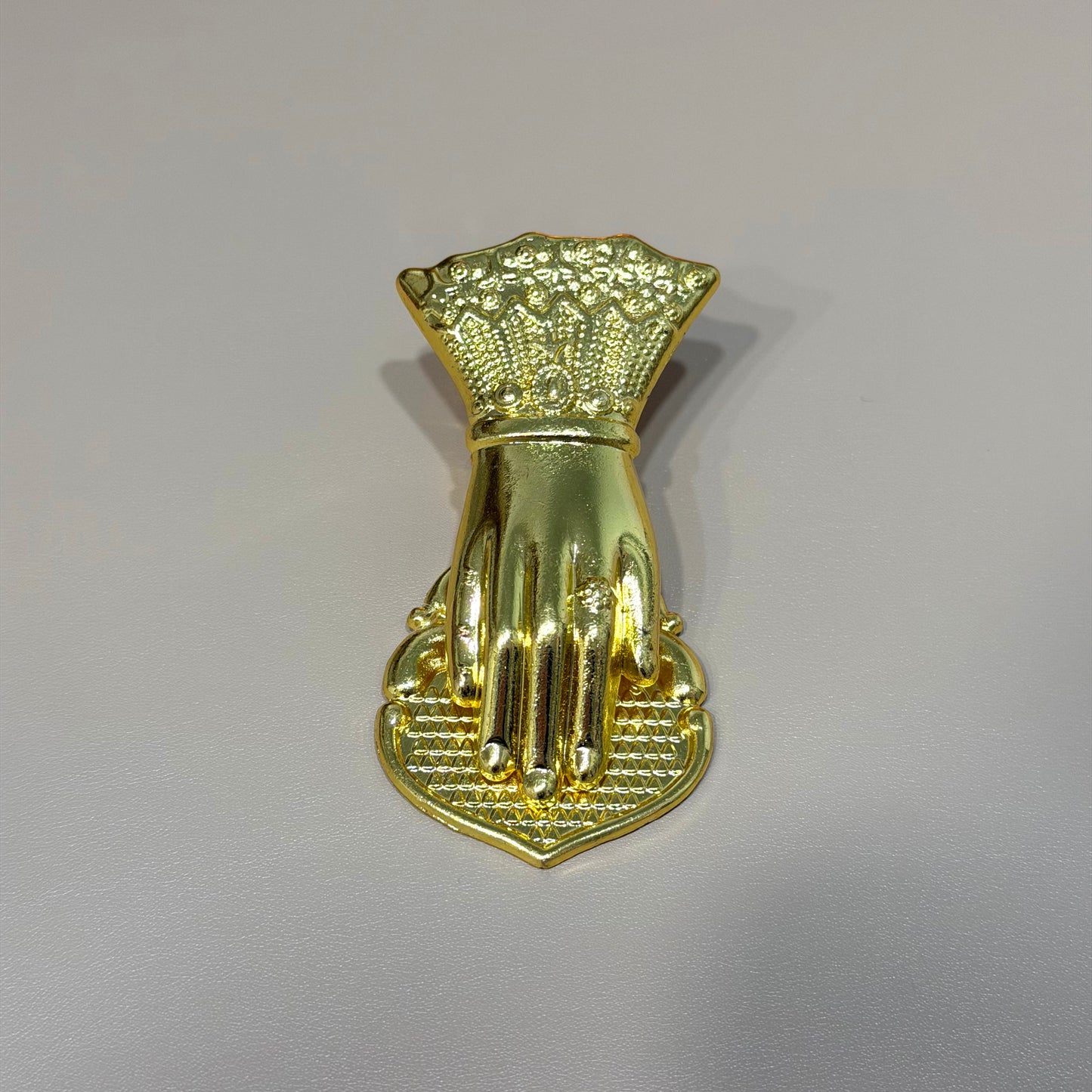 Gold Hand Book Clip
